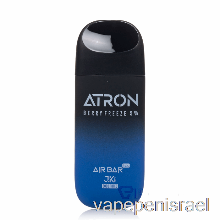 חד פעמי Vape Israel Air Bar Atron 5000 הקפאת פירות יער חד פעמית